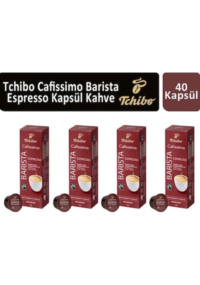 Tchibo Cafissimo Barista Espresso Kapsül Kahve 4 x 10'lu