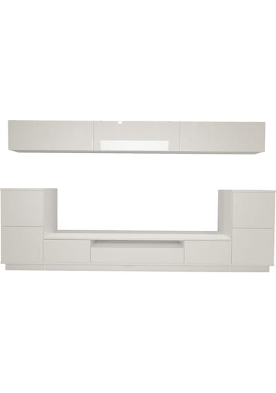 Decoraktiv Trendstyle 9s Slm Tv Ünitesi Tv Sehpası Beyaz