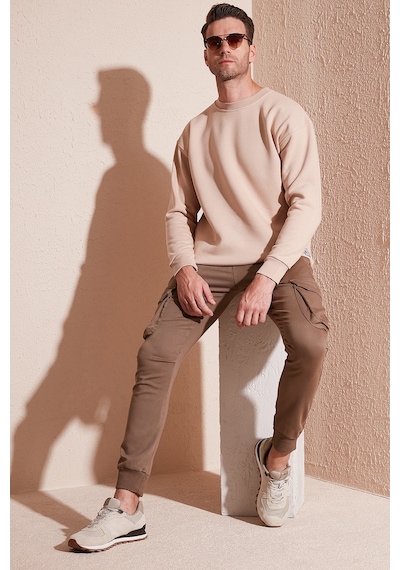 Buratti Erkek Sweat 5905255 Kum Kum