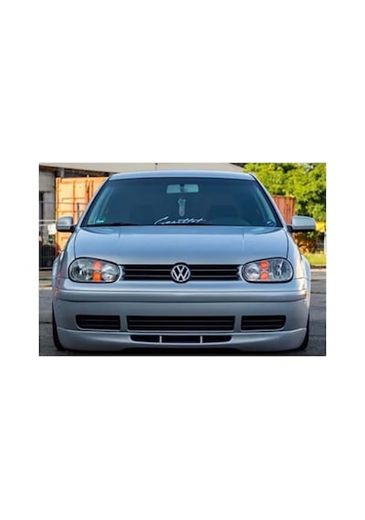 Vw Golf 4 Ön Ek Plastik Siyah Karlık-ön-ek-bodykit 1997 1998 1999 2000 2001 2002 2003
