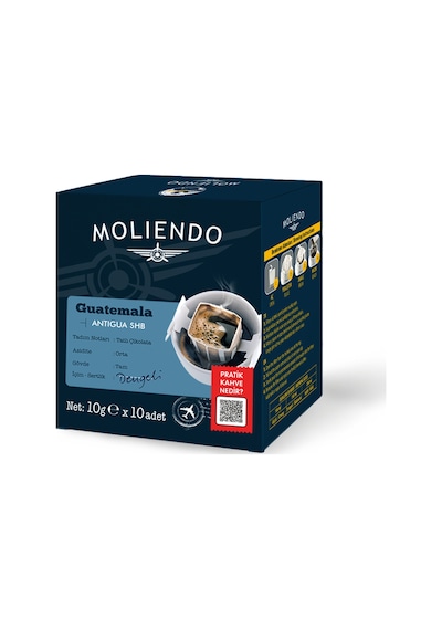 Moliendo Guatemala Antigua Hb Pratik Filtre Kahve 10 x 10 G