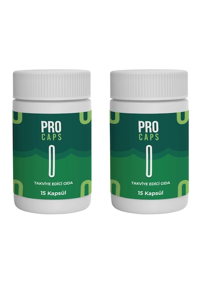 1 Kutu Bitkisel Takviye Edici Gıda Pro Caps 15 Li Procaps