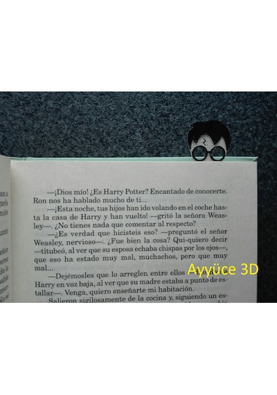 Ayyüce 3d, Harry Potter Kafa Figürlü Kitap Ayracı
