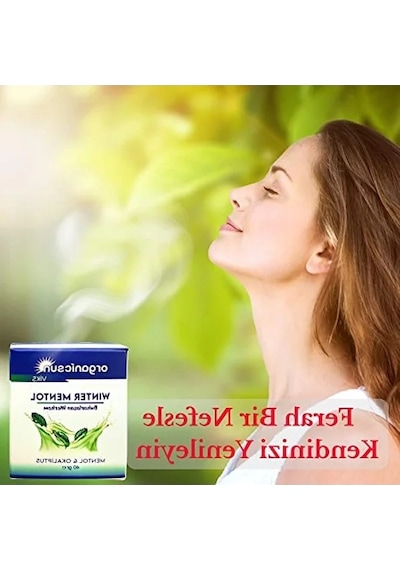 Mentollü Buharlaşan Merhem, Ferahlatıcı Özellikte 40 Gr