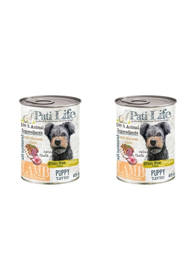 Patilife Yavru Köpek Konaserve Mama 24 Adet 2 48 Adet