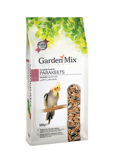 10x1 Kg Garden Mix Platin Paraket Sultan Cennet Papağanı Yemi