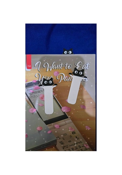 Sevimli Siyah Kedi Kitap Ayracı Şirin Ve Eğlenceli Okuma Hediyesi Siyah Kedi - 787364203