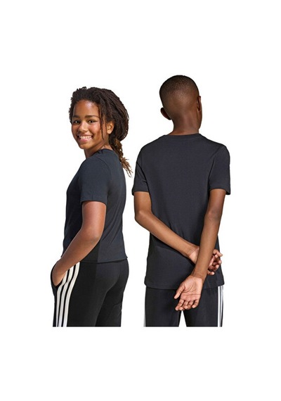 Adidas J Colleg T Çocuk Günlük Tişört Ke1348 Siyah Siyah