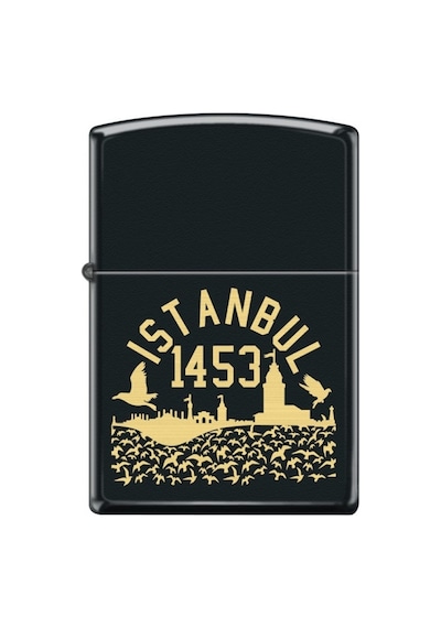 Zippo Siyah Mat İstanbul Çakmak