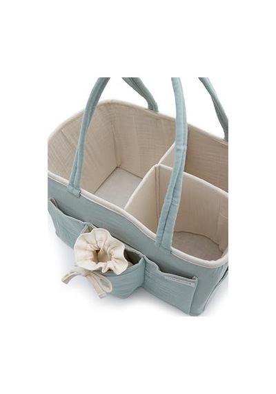 Müslin Anne Organizer Çanta Mint Yeşili 0