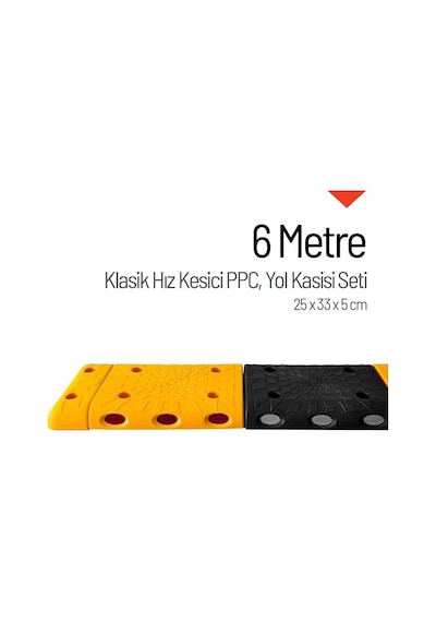 6 Metre Hız Kesici Set Kapaklı Yol Kasisi Uygulaması-901