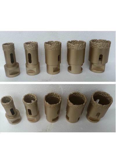 Beton Pancı M14 Fayans Granit Pancı 20mm Sarı Panç Elmas Delme Uc