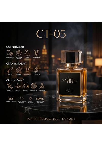 Calius Tibec Ct-05 Erkek Parfüm EDP 50 ML