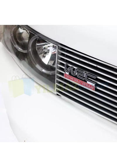 Wrc World Rally Ön Panjur Logo Izgara Vidalı Arma Amblem Metal