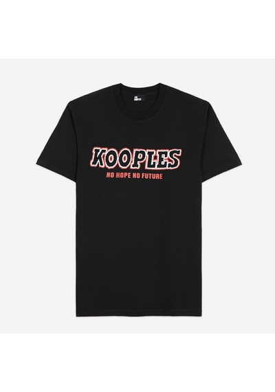 The Kooples Erkek Siyah T-shirtdüzhtsc25024k