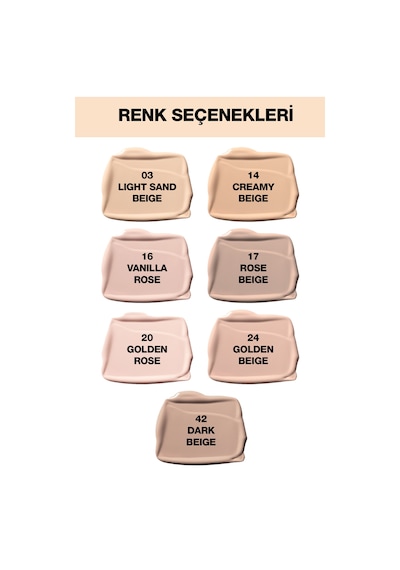 Maybelline New York Affinitone Fondöten 24 Golden Beige 30 ML