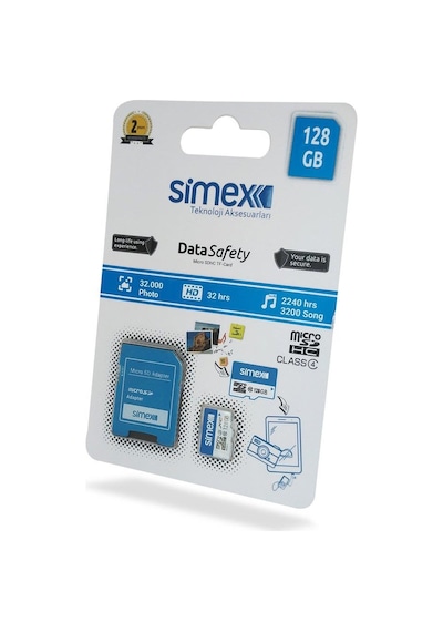 Simex Hafiza Karti SH-101 Data Safety Micro SD    128GB