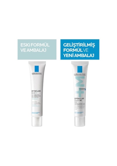 La Roche Posay Effaclar Duo+ Akneye Eğilim Gösteren Ciltler İçin Bakım Kremi 2 x 40 ML