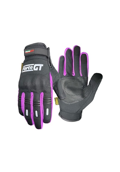 Forte Gt 07 Softshel Yazlık Kadın Eldiven Siyah-mor Forte Gt 07 Softshel Yazlık Kadın Eldiven Siyah-mor