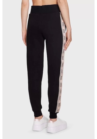 Guess Kadın Yan Logolu Jogger Pantolon Siyah