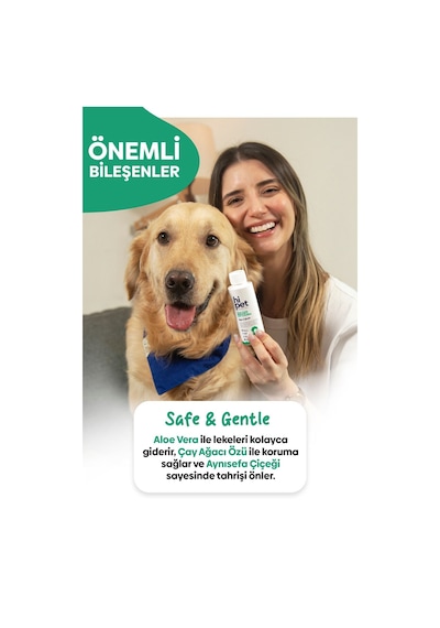 HiPet Köpek Göz Çevresi Gözyaşı Lekesi Temizleme Kulak Temizleme Solüsyonu 120 ML