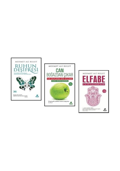 Ruhun Deşifresi , Can Boğazdan Çıkar ve Elfabe 3 Kitap Set - Mehm