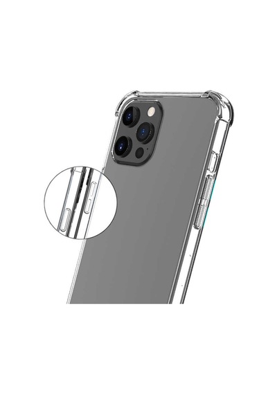 Ardemix Apple iPhone 14 Pro Max Uyumlu Nitro Anti Shock Silikon-renksiz Renksiz