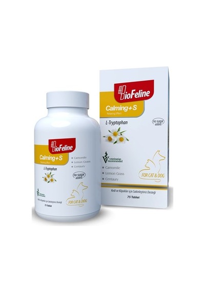 Biofeline Calming+S Kedi ve Köpekler İçin 75 Tablet