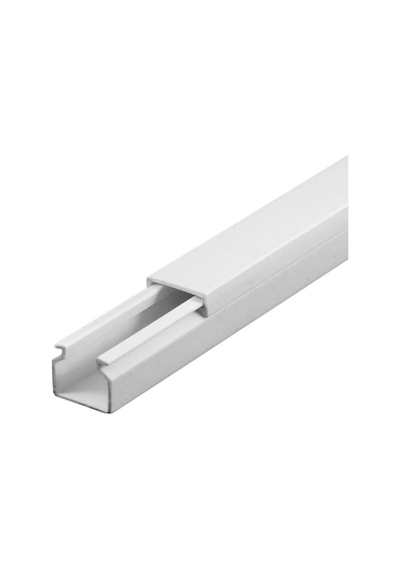 2m Kendinden Yapışkanlı 12x12mm Kablo Kanalı Kolay Montaj Temiz Görünüm Pvc Kablo Gizleyici