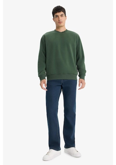 Defacto Relax Fit Bisiklet Yaka Polar Sweatshirt F3685ax25wngn536 Yeşil-gn536 Defacto Relax Fit Bisiklet Yaka Polar Sweatshirt F3685ax25wngn536 Yeşil-gn536