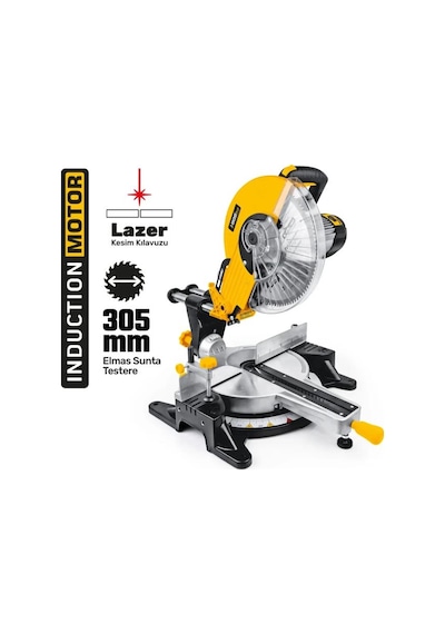 Sgs Sgs5585 Radyallı Gönye Kesme 1200w 305mm