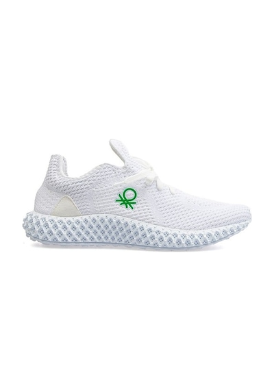 Benetton | Bn-30008 - 3570 Beyaz - Erkek Spor Ayakakbı (489961823) Beyaz