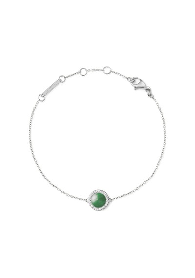 Audrey Bracelet Jade Silver Gümüş