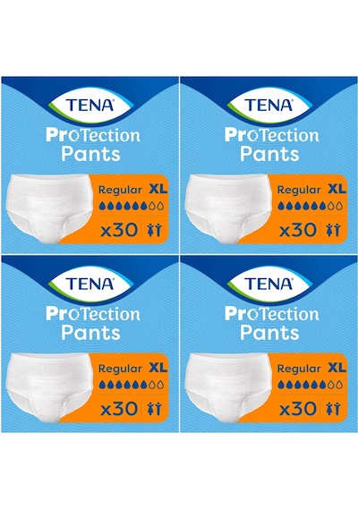 Tena Protection Pants Regular Emici Külot Yetişkin Bezi Xl120adet XL