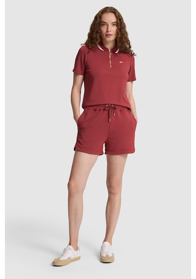 U.S. Polo Assn. Kadın Vişne Örme Şort 50323479 Vr223
