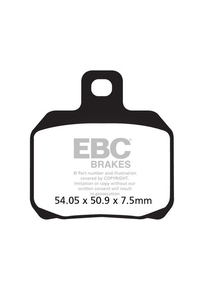 Ebc Fa266hh Ducati 848 Evo Fren Balatası Uyumlu