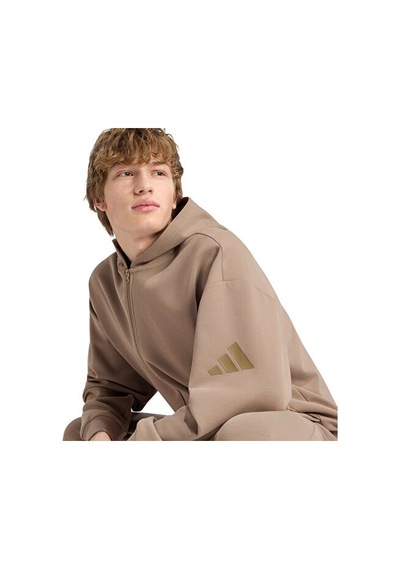 Adidas M Soft Lux Fz Hd Erkek Günlük Ceket Ku8004 Haki