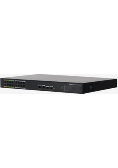 Dahua Lr2218-16et-240 16fe Epoe Port 240w 2xcombo Sfp Switch