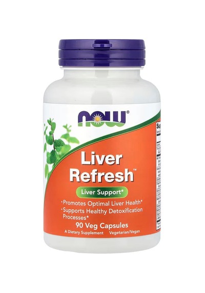 Now Foods Liver Milk Thistle Artichoke Glutathione 90 Veg Capsules