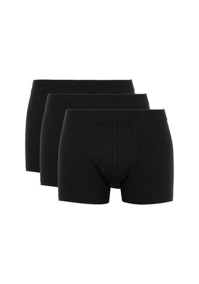 Defacto Regular Fit 3lü Boxer N4277az23spbk27 Siyah