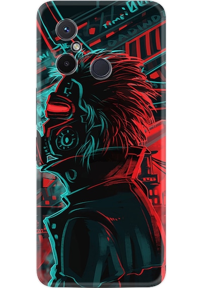 Xiaomi Redmi 12C Kılıf Silikon Desen Özel Seri Mask Mand 1686