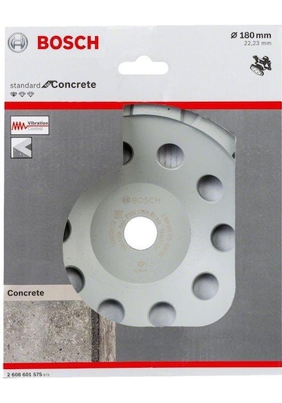 Bosch Standart Seri Beton İçin Elmas Çanak Disk 180 Mm
