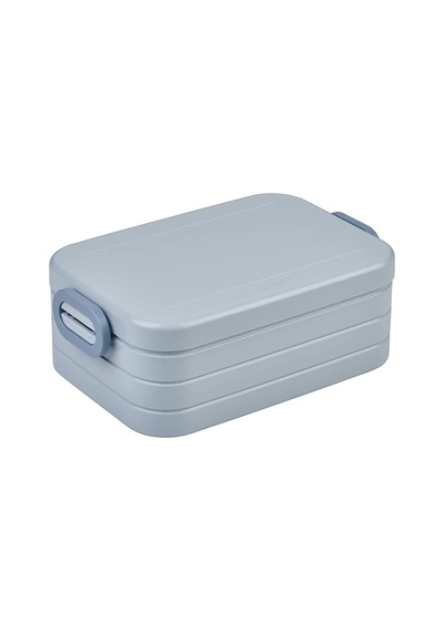 Yemek Kutusu Take A Break Midi Bölmeli Beslenme Kutusu 4 Tereyağı Ekmeği İçin Uygundur 900 Ml Nordic Blue Nordic Blue.