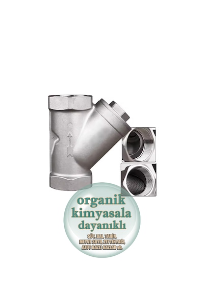 Paslanmaz Çelik Pislik Tutucu Filtre Y Tip 3'' 304 Kalite
