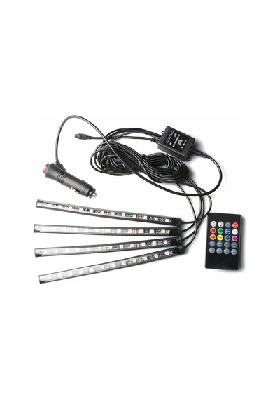12 Ledli Ayak Altı Led Lamba Sese Ve Müziğe Duyarlı Led (505981720)