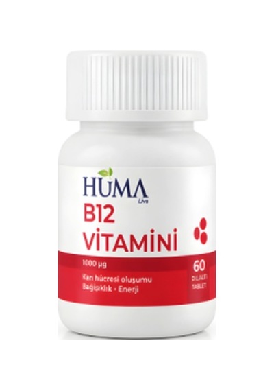 Naturalive Hüma B12 Vitamin 60 Tablet
