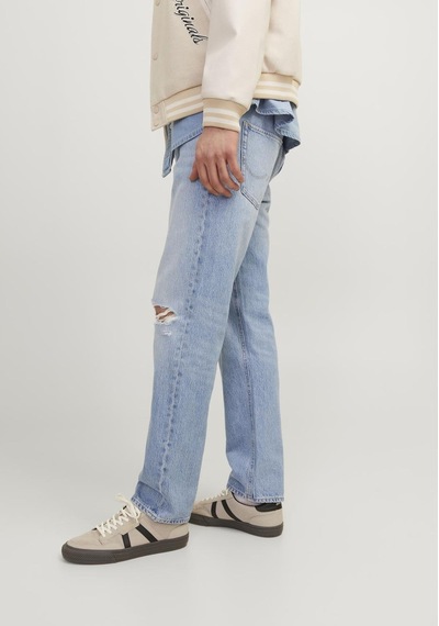 Jack & Jones Erkek Chris 921 Relaxed Fit Jean 12252799 Blue Denim