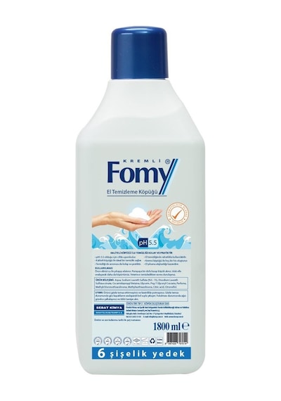 Fomy 1800 Ml. El Temizleme Köpüğü