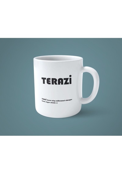 Terazi Burcu Özellikleri Kahve Kupası Beyaz