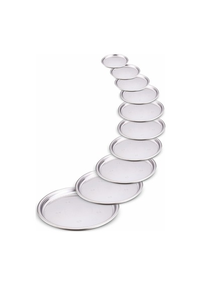 Krom Çelik Sini Tepsi 11 NO 58 CM Yemek Sinisi